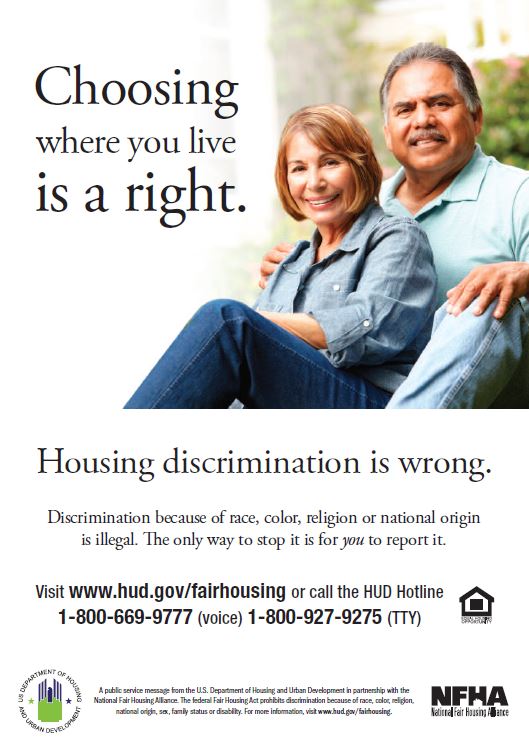 Fair Housing Poster